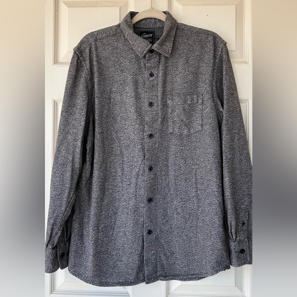 Grayers Brand Heritage Flannel Button‎ Up Shirt Size Large